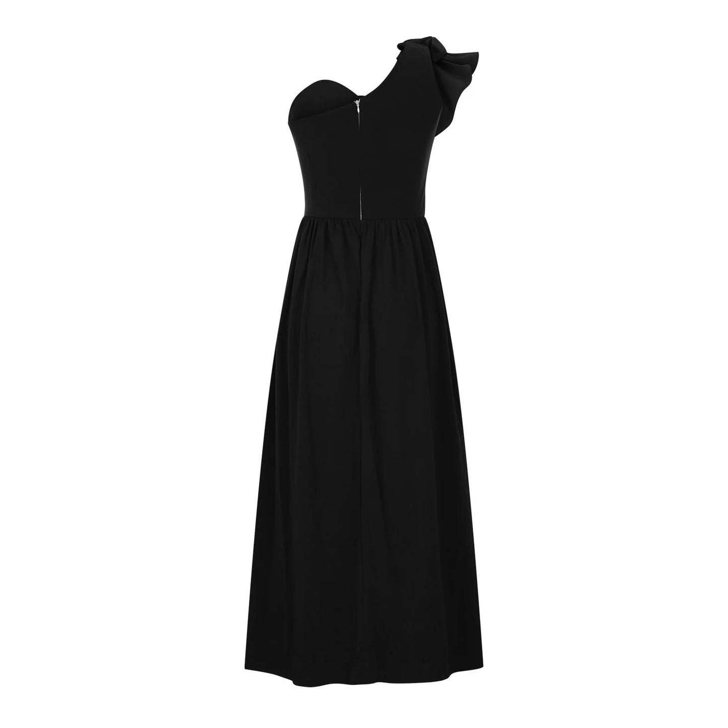 Dresses for Women 2025 Summer Dresses for Women Clearance, Sleeveless Sloping Shoulder Sexy Long Party Club Dresses, Sizes S-2XL